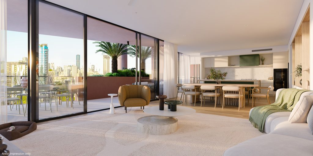 Allere Collection - living and dining area