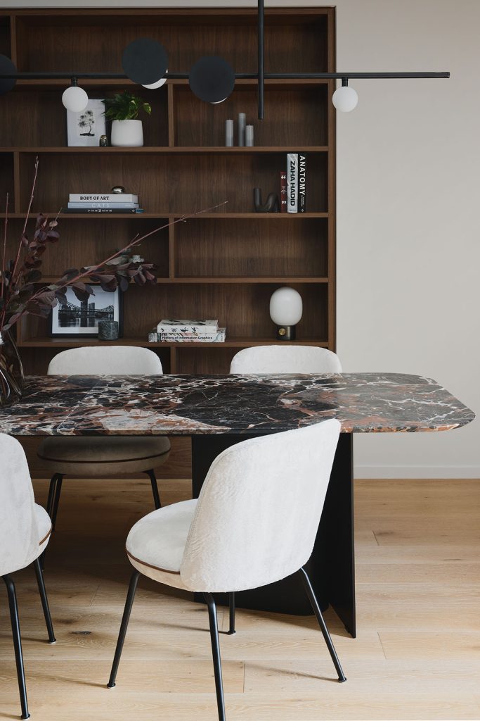 Darren James Interiors - interior - dining area closeup