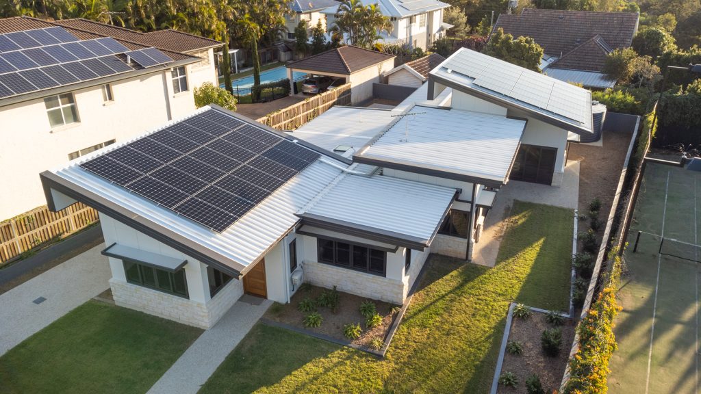 Sustainable-and-eco-friendly-Sherwood-home-by-dion-Deminara-architecture-drone-shot