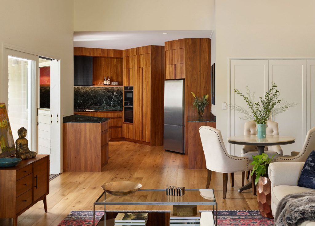 Goode Residence by Hive Architecture - Scott Burrows Photo - living and kitchen area
