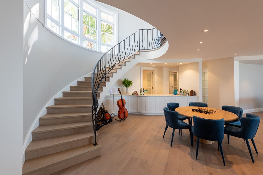 Hampton homes - interior - stairs and receiving area