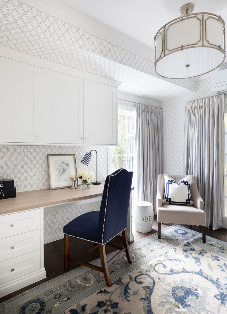 Highgate House - master bedroom office area
