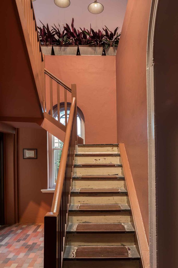Miss Midgley's - interior - stairs