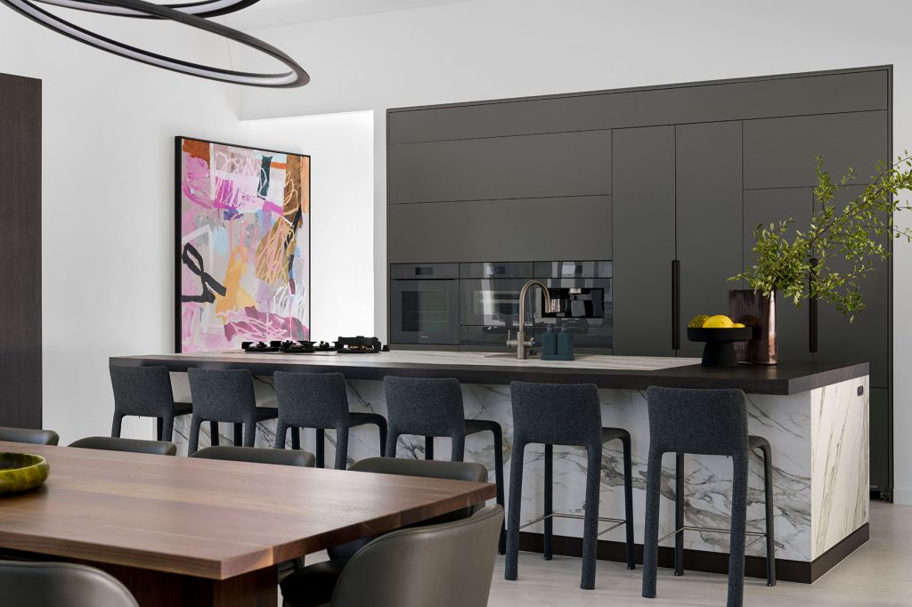 Studio James Interiors - dining and kitchen