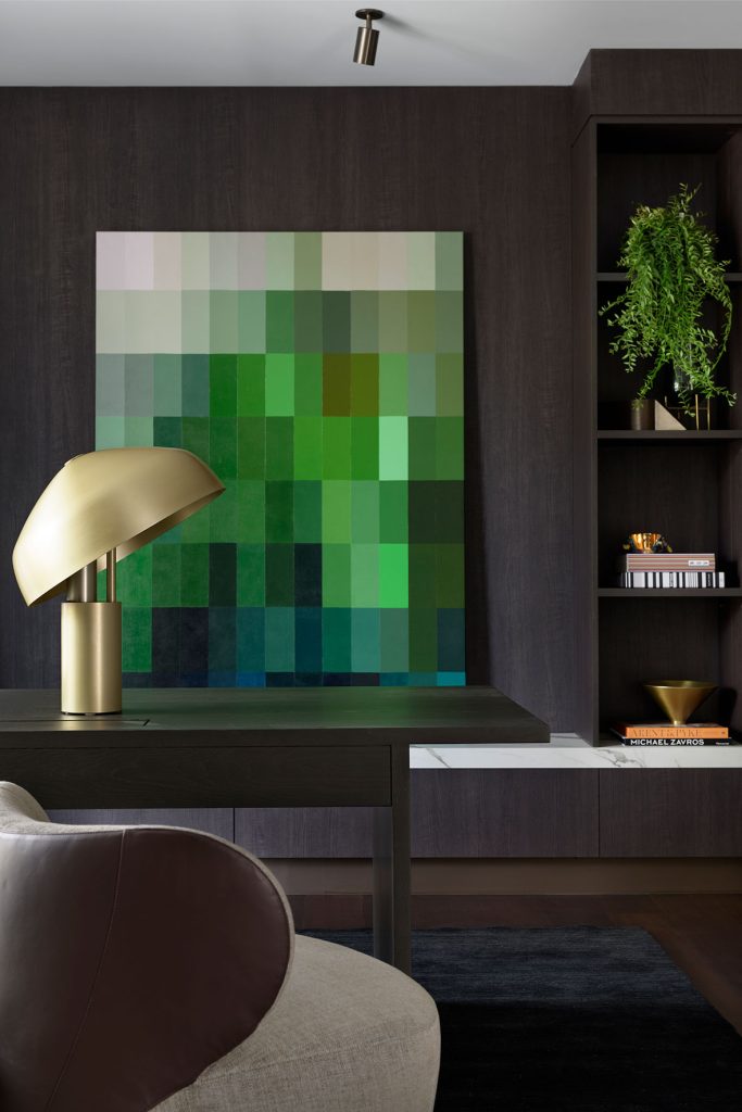 Studio James Interiors - office or library space