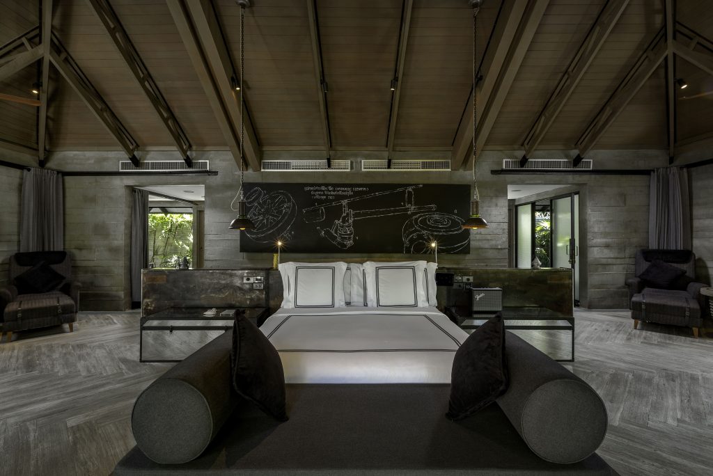 The-Slate-Phuket-Two-Bedroom-Family-Pool-Villa-Master-bedroom-bed