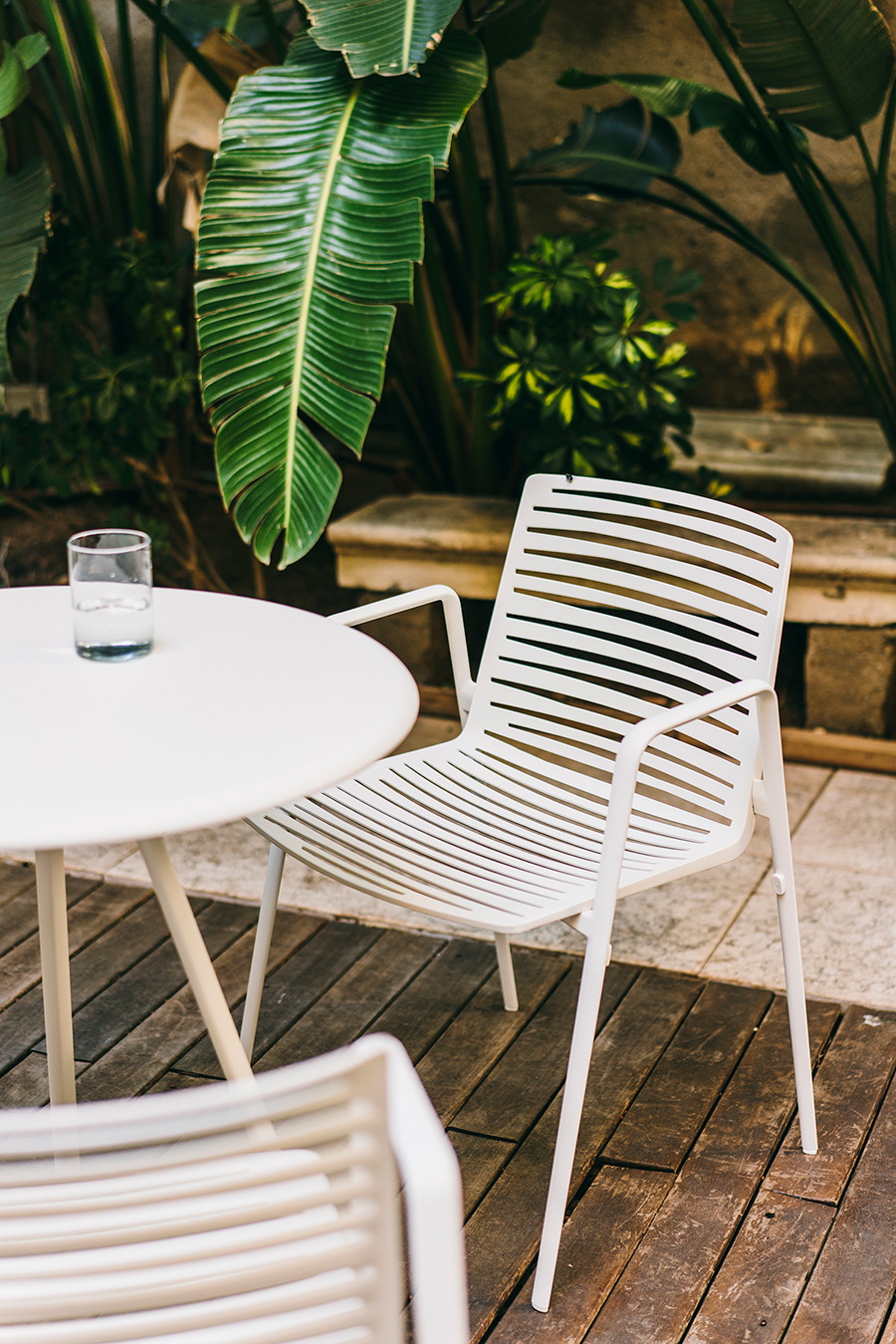Cotswold Zebra outdoor dining chair